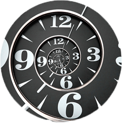 極簡時光 黑白創意下的鐘表銷售海報設計